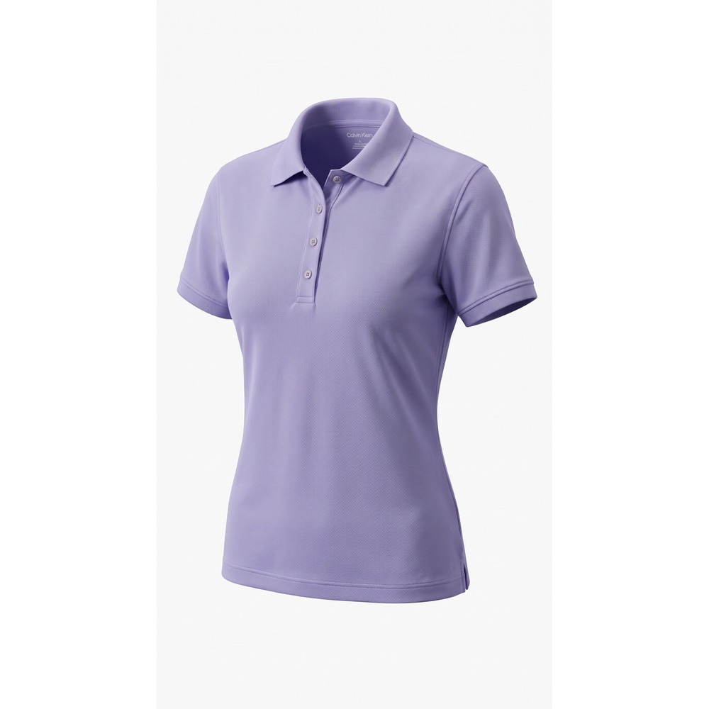 Hasting & Smith Womens 2X Lavender Purple Short Sleeve Pique Polo Shirt